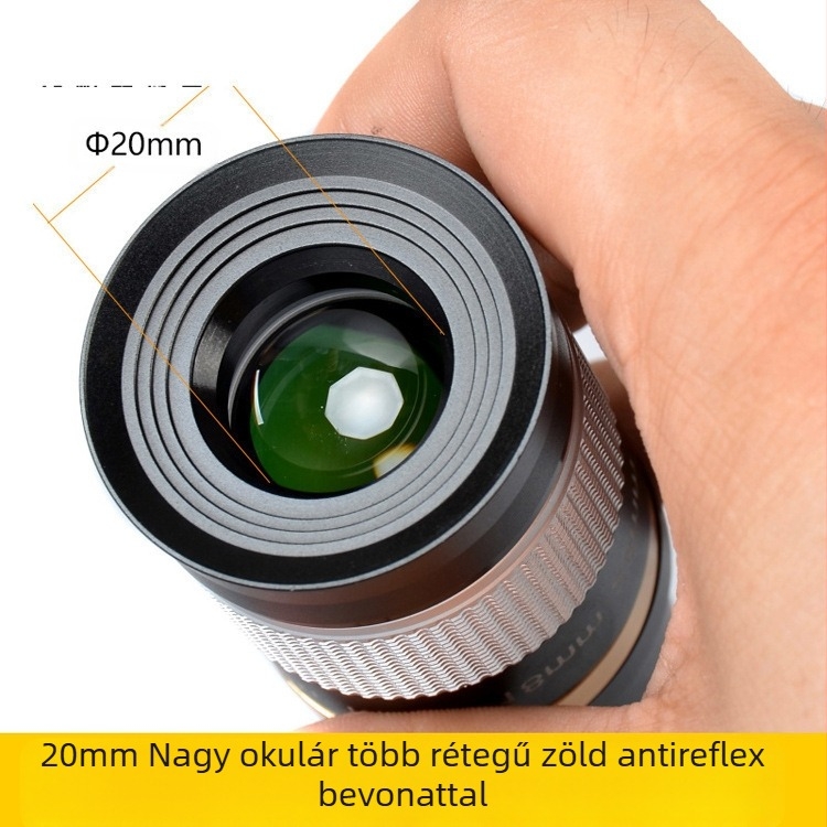 8-24mm/7-21mm zoom okulár teleszkóphoz, teljes fém konstrukció, folyamatos zoom