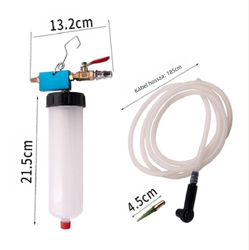 Autó fékfolyadék-csere eszköz pneumatikus pumpával – Car Elegant Scene