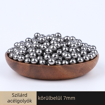 Parittya acélgolyók – tömör acélgolyók, fényes felület, 100 darab csomagban, felület nem precíziós megmunkálás