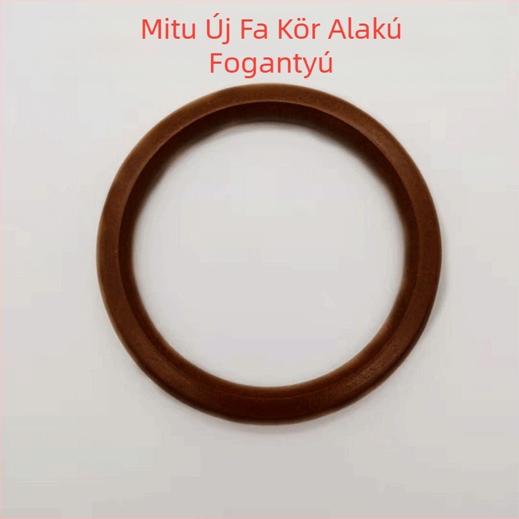 Kör alakú tömörfa táska fogantyú, modell A-089, márka Meters