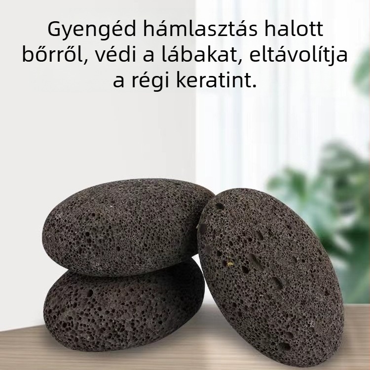 Vulkanikus kő lábkeményedés őrlő kő – Forma: ovális; Márka: Six Miles Shop; Anyag: vulkanikus kő; Dobozonként: 500 darab; Importált: Nem