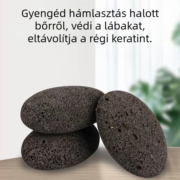 Vulkanikus kő lábkeményedés őrlő kő – Forma: ovális; Márka: Six Miles Shop; Anyag: vulkanikus kő; Dobozonként: 500 darab; Importált: Nem