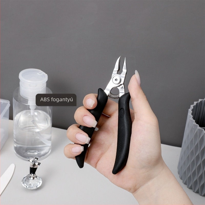 Nedves acélból készült manikűr fogó a körömágy és a köröm barázdáinak formázásához - Zhejiang eredetű - a páncél eltávolítására szolgáló eszköz - 1 db