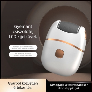 Elektromos lábreszelő a holt bőr eltávolítására és tyúkszemek kezelésére, pedikűr készülék (bemutatva 2024-ben)