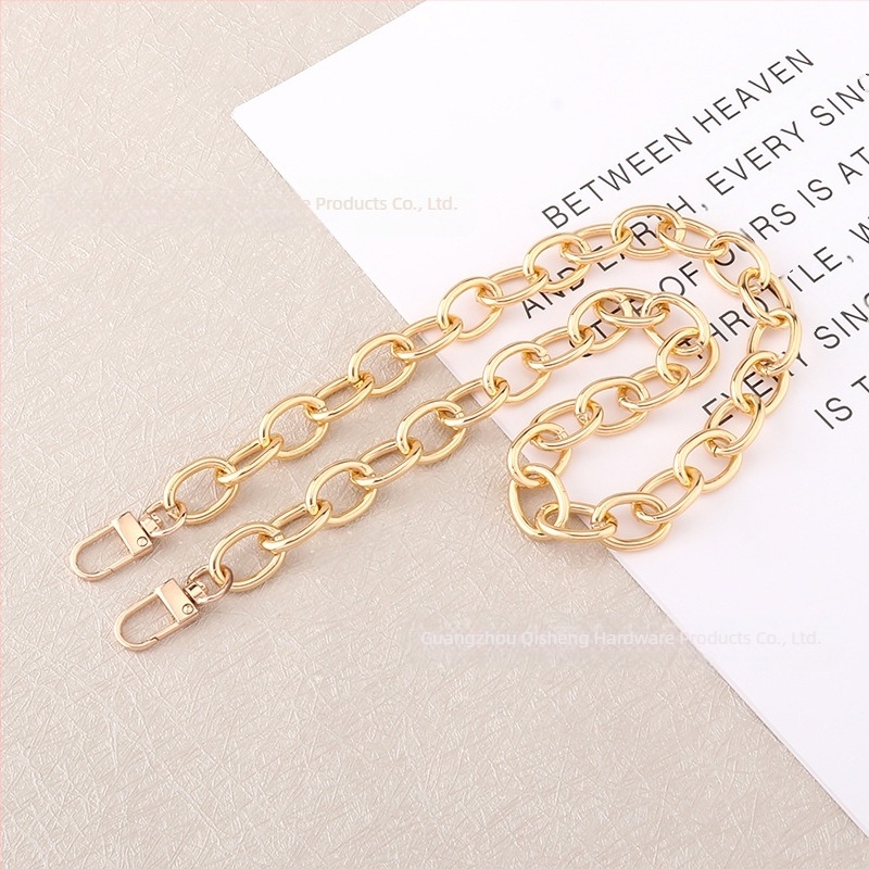 Vállpánt táskákhoz – fém konstrukció, modell L13-BG1, funkciók: bővítés és tehercsökkentés, városi egyszerű stílus