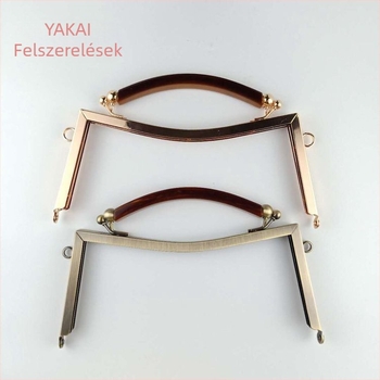 Poggyász fogantyúhoz tartozó alkatrész, csatt, modell 0045, anyag: vas, funkció: egyéb