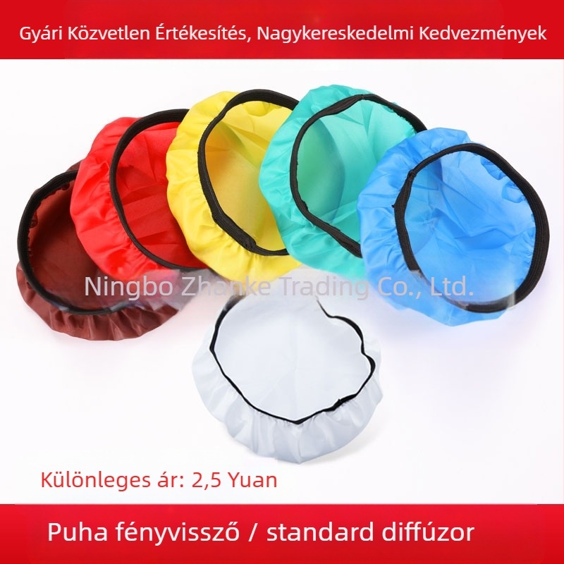 Stúdió Világítás Puha Fény Burkolat Radom – szabványos stúdióvilágításhoz készült burkolat, súly 0,1 kg, bevezetve 2010