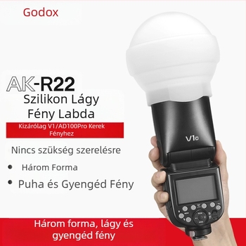 AK-R22 szilikon softbox fotóvillanáshoz, V1 verzió