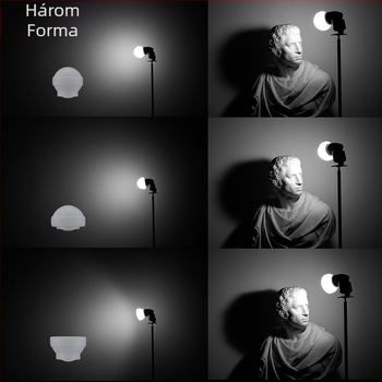 AK-R22 szilikon softbox fotóvillanáshoz, V1 verzió