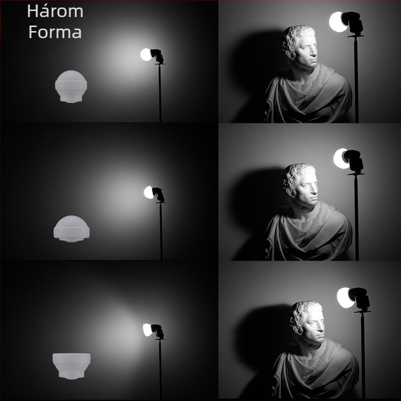 AK-R22 szilikon softbox fotóvillanáshoz, V1 verzió