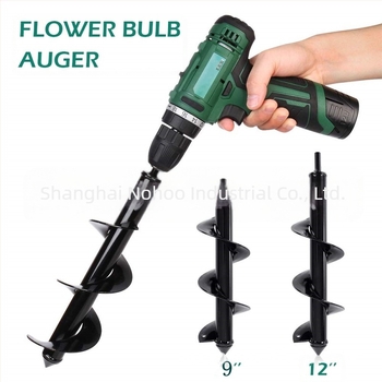 Nuohu talajfúró spirálos tengellyel – mangánacél, acél nyél, 0,5 kg, testreszabott feldolgozás