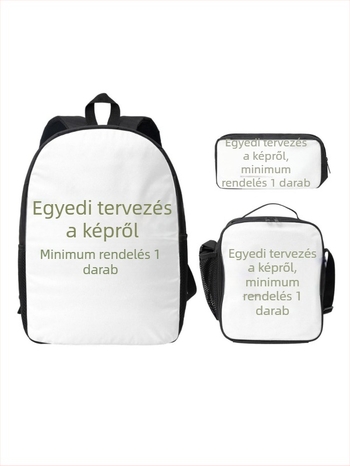 Poliészter hátizsák Oxford béléssel, 20–35L, 16 hüvelykes laptophoz, ívelt vállpántokkal