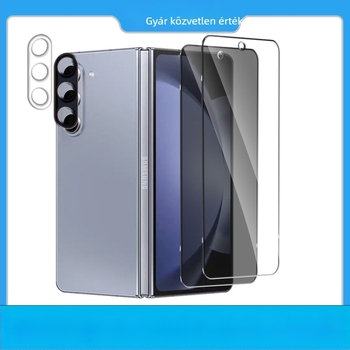 Galaxy Z Fold5 elő- és hátoldali kijelzővédő – teljes lefedettség, HD élesség, anti-ujjlenyomat, anti-kék fény, anti-esés