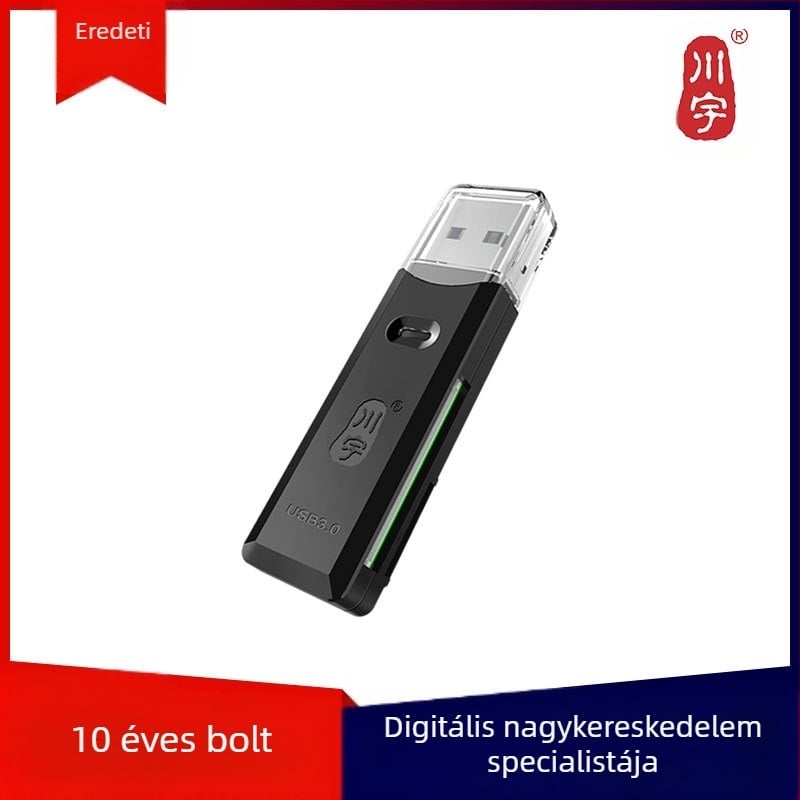 C396 USB 3.0 gyors 2-in-1 kártyaolvasó TF/SD