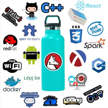 TZ-AZ062 Öntapadós matrica – grafiti karikatúrák