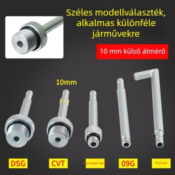 Öt darabos olajtöltő csatlakozó készlet töltőgépekhez, 12V üzemmód