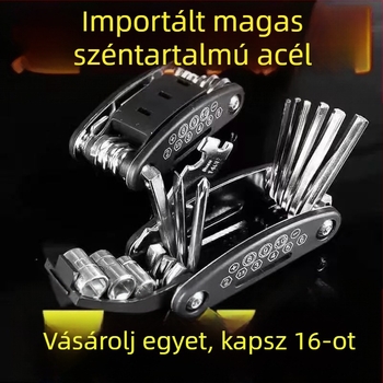 Kerékpár javító készlet gumi javító eszközökkel, kombinált csomag, Joy márka, testreszabható, anyag: Egyéb