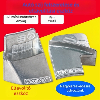 Autó timing szíj telepítő és eltávolító eszköz, ötvözött acélból, 2-darabos készlet, súly 106 g, autó javításához