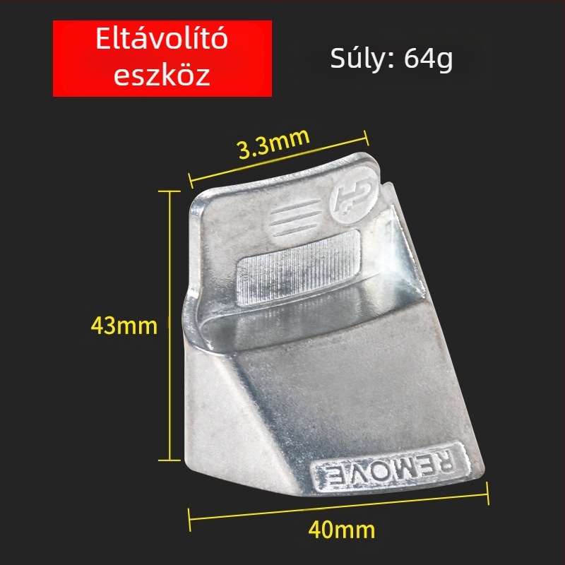 Autó timing szíj telepítő és eltávolító eszköz, ötvözött acélból, 2-darabos készlet, súly 106 g, autó javításához