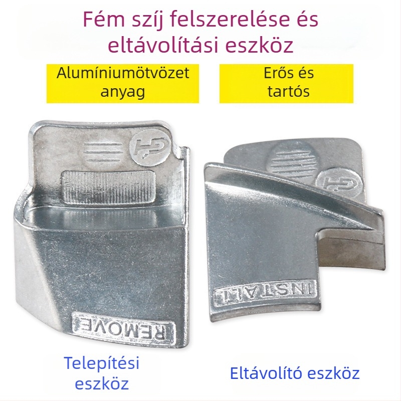 Autó timing szíj telepítő és eltávolító eszköz, ötvözött acélból, 2-darabos készlet, súly 106 g, autó javításához