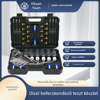 Dízel befecskendező áramlásmérő a Common Rail rendszerhez – szénacél, 1,7 kg, autójavító eszköz