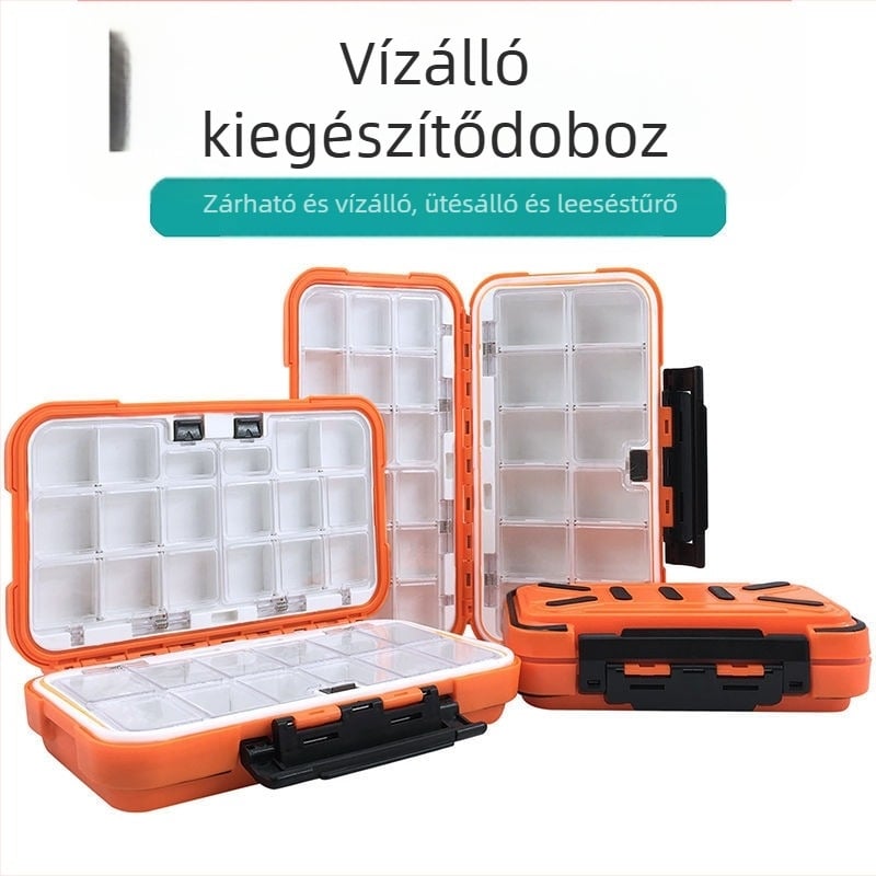 KS Csali kiegészítő doboz, porálló ABS műanyagból, horgászathoz