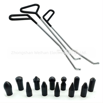 Autó horpadásjavító eszköz készlet – Anyag: ötvözött acél és szénacél; 16 darabos készlet; Alkalmas autókhoz és motorkerékpárokhoz