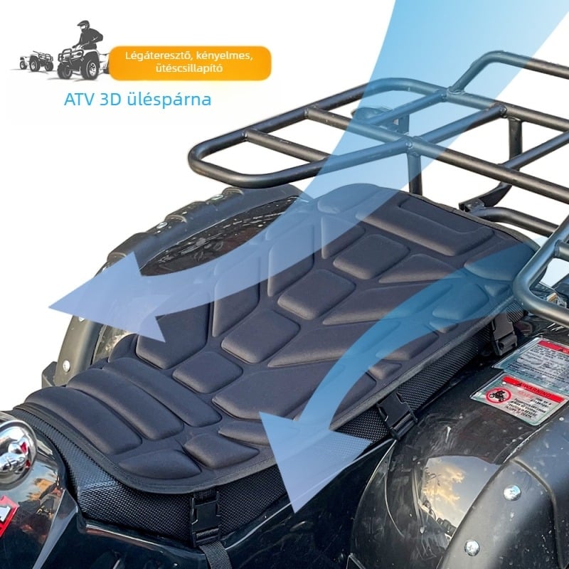ATV ülés párna – univerzális all-terrain ülésvédő; MESOROCK; PVC és hálóanyag; modell Outdoor Cross-country