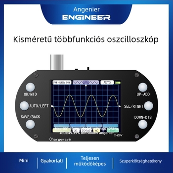 Antilel 01 digitális oszcilloszkóp, 1 csatorna, sávszélesség 1, mintavételi frekvencia 2.5