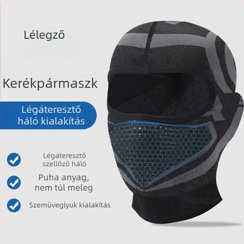 Kerékpáros maszk – unisex, nylon anyag, testreszabható