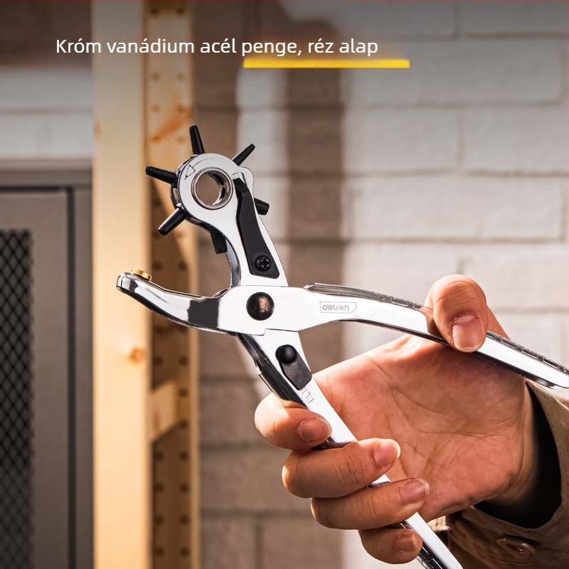 Deli öv lyukasztó fogó – Modell 1, rozsdamentes acél