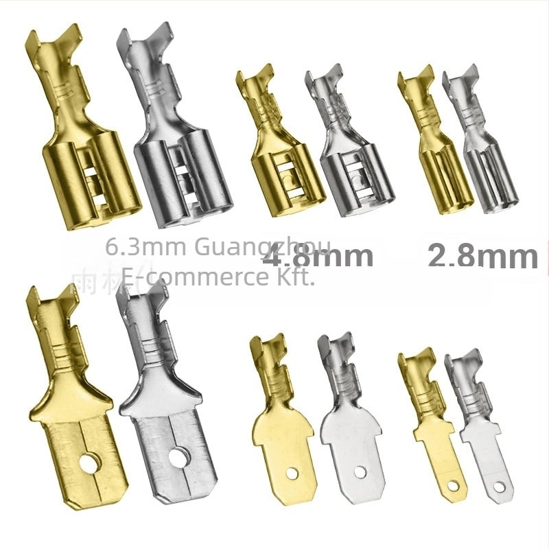 Rainforest terminál 1 – rugós betét burkolat, plug-in dokkolás, hideg préselés, 200 db, AC/DC, elektromos