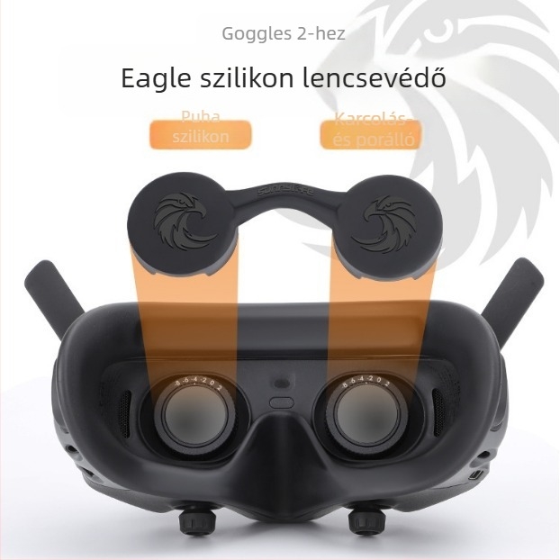 Szilikon lencsevédő sapka a DJI Avata Goggles 2-höz – por- és karcolásálló