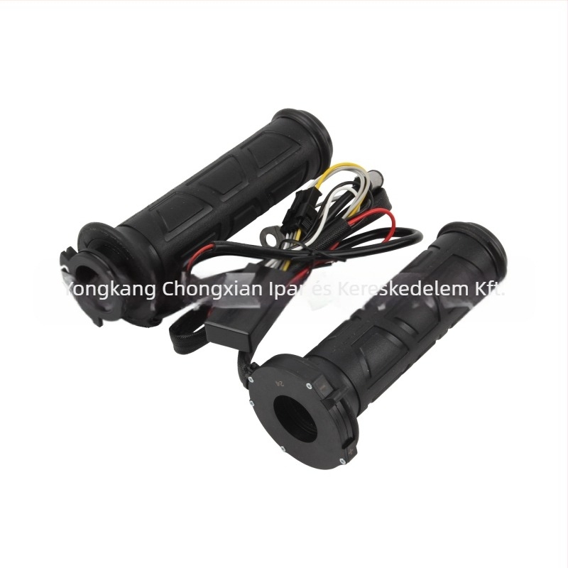 Powermotor Melegedő motorkerékpár kormányfogó – energiatakarékos, állítható, vízálló, univerzális illeszkedés, gumi