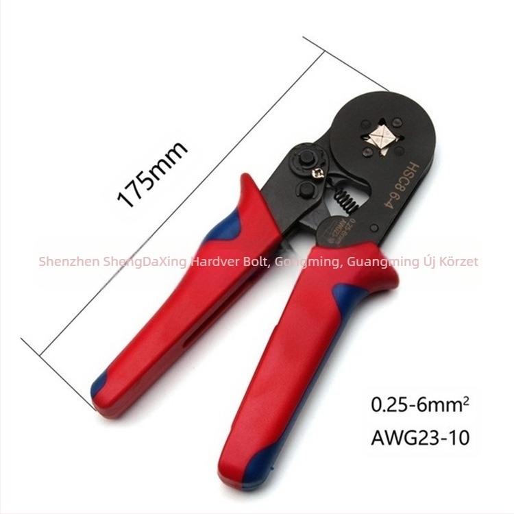 Saint-Daxing autóipari krimpelő fogó készlet, 1640 terminál, huzalátmérő 0,25–6 mm