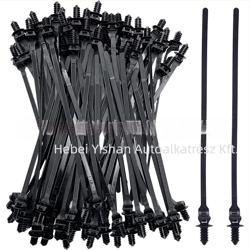 Autó csomagtartó motorháztetőfedő elektromos vezetékek és olajcsövek számára, Ribbon modell, univerzális kompatibilitás, rögzítő dugó, szalag Q08