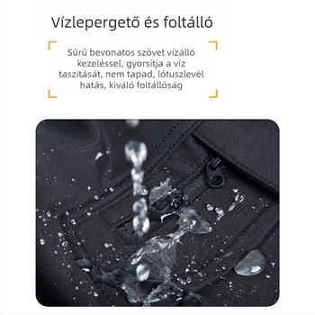 VOLERO motorkerékpáros védő nadrág kerékpározáshoz: vízálló, szélálló, lélegző, magas derék, szilikon védelem