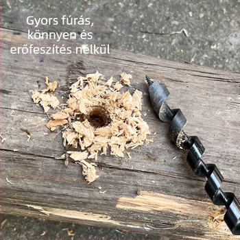 Cai Jiujiang Faiprófúró, Hosszított Hosszúság, Négyhasú Spirál Fúró, Szabadban Túlélésre