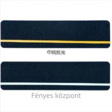 Fényvisszaverő lépcső anti-slip szalag, PVC alap, 0.75 mm, vízálló, kopásálló, testreszabható nyomtatás