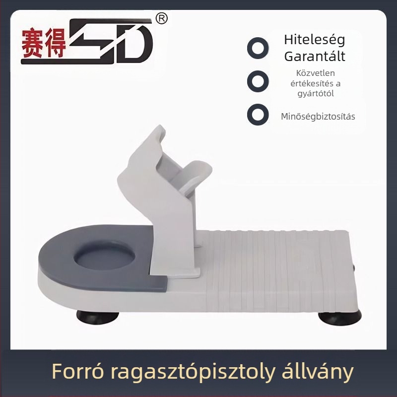 Saide műanyag alap forró ragasztópisztolyhoz, 20-25W, tartó mini ragasztópisztolyokhoz – DIY kiegészítő