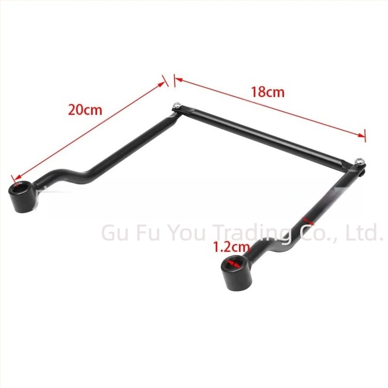 Gu Fuyou KMP24 Motorkerékpár oldaltáska tartó — univerzális illesztés — kiváló minőségű vas