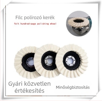 Ékszerek polírozó kereke - Louvre kialakítás, karcolások javítása (Anyag: Műanyag)
