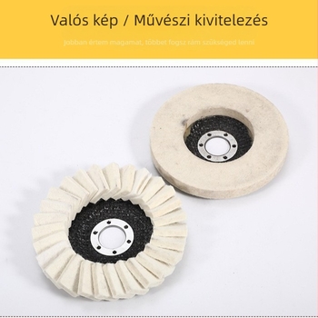 Ékszerek polírozó kereke - Louvre kialakítás, karcolások javítása (Anyag: Műanyag)
