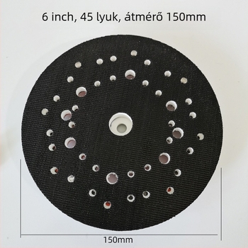Pneumatikus csiszoló tálca és alváz alap egy kefés elektromos száraz csiszolóhoz — üresjárati sebesség 10000 rpm, sorozat 6562556, autópolírozáshoz