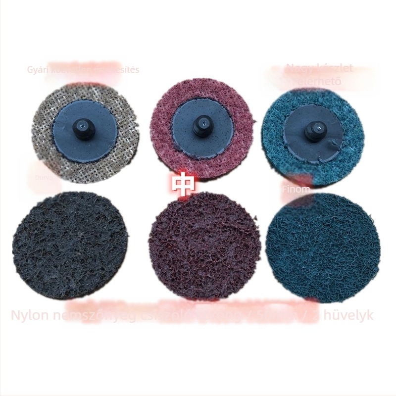 Nylon polírozó korong Torque csatlakozás, csiszoló Emery, Torque sorozat