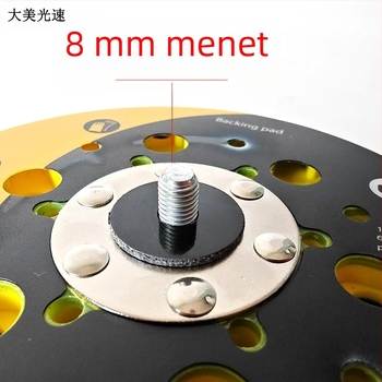 Öntapadós porózus korongtálca csiszoló korongokhoz, univerzális kompatibilitás, műanyag