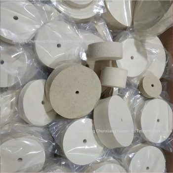 Síklapú gyapjúfilc kerék, nagy sűrűség, tiszta gyapjú abrazív, keménység rendelés szerint, tükörfényes polírozáshoz