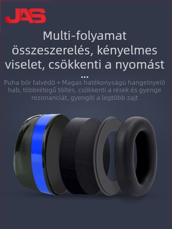 Juansi EM588 Fülvédő Maszk – Alvásra tervezett hangtompító fülvédő, ipari zajcsökkentés