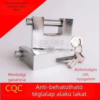 Háztartási lakat - E típus, imitáció rozsdamentes acél, Flat Ring márka, motoros ajtók és kis ajtók számára, modern minimalista stílus