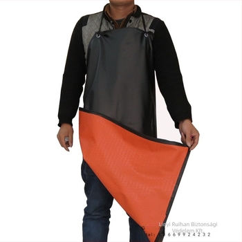 Marha inakból készült vízálló kötény – olajálló, sav- és lúgálló, anti-szennyező, 300 g, konyhai és élelmiszeripari felhasználásra